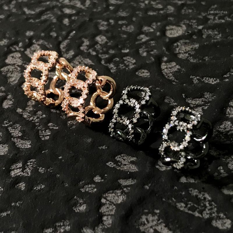 Sterling Silver Interlocking Earrings Female Lock Chain Ring Buckle Fashion Simple Bohemian Classic Style Stud, Golden;silver
Sterling Silver Interlocking Earrings Female Lock Chain Ring Buckle Fashion Simple Bohemian Classic Style Stud, Golden;silver
