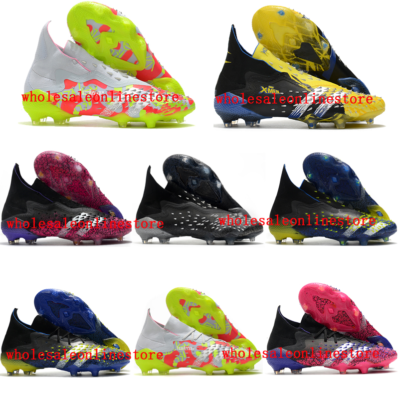 2021 top quality soccer boots Athletic outdoor kids PREDATOR FREAK FG X Mens Cleats Wolverines Dark football Superlative Pack Sneakers Showpiece scarpe da calcio, Color 6
2021 top quality soccer boots Athletic outdoor kids PREDATOR FREAK FG X Mens Cleats Wolverines Dark football Superlative Pack Sneakers Showpiece scarpe da calcio, Color 6