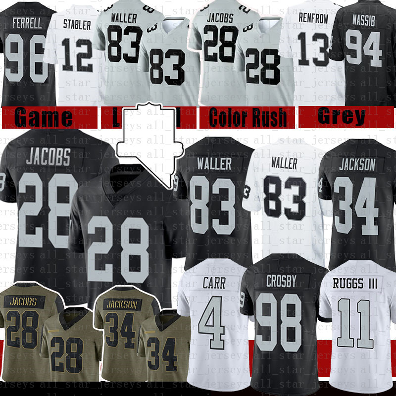 28 Josh Jacobs 83 Darren Waller Football Jersey 4 Derek Carr Henry Ruggs III Maxx Crosby Howie Long Carl Nassib Bo Jackson Abram Hunter Renfrow Marcus Mariota Ferrell, 2021 youth size s-xl (tuxizhe)
28 Josh Jacobs 83 Darren Waller Football Jersey 4 Derek Carr Henry Ruggs III Maxx Crosby Howie Long Carl Nassib Bo Jackson Abram Hunter Renfrow Marcus Mariota Ferrell, 2021 youth size s-xl (tuxizhe)