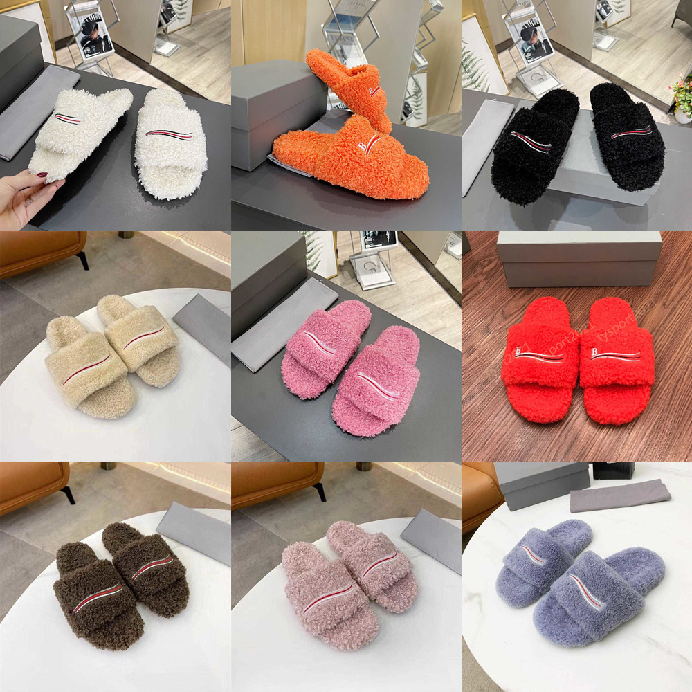 High Quality Womens Slippers Ladies wool Slides Winter Fur Fluffy Furry Warm letters Sandals Comfortable Fuzzy Girl Flip Flop Slipper
High Quality Womens Slippers Ladies wool Slides Winter Fur Fluffy Furry Warm letters Sandals Comfortable Fuzzy Girl Flip Flop Slipper