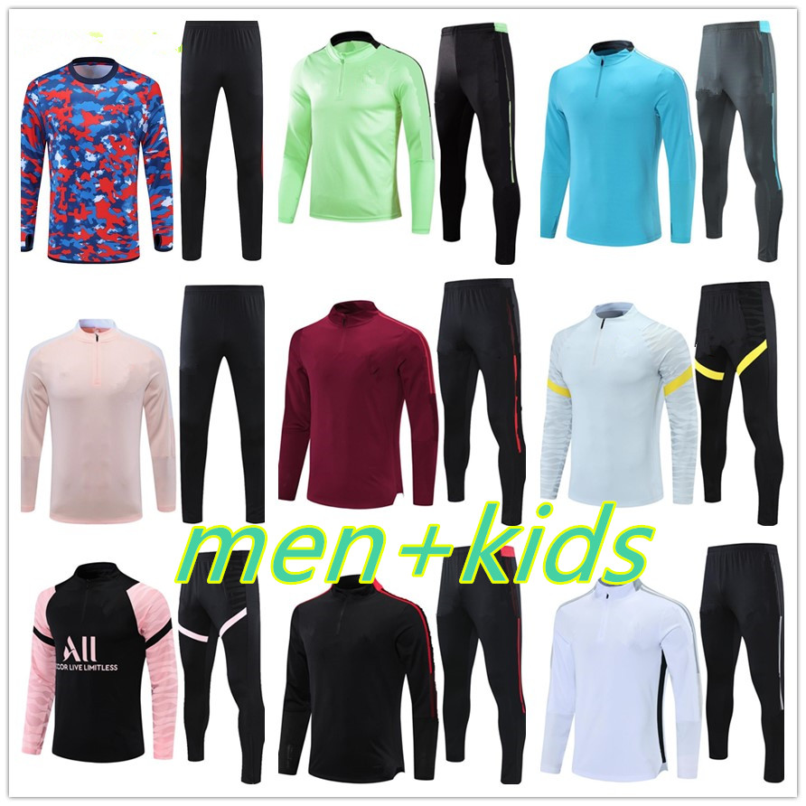 Mens and kids football tracksuit 21 22Real Madrid men soccer training jogging 2022 survetement foot chandal futbol
Mens and kids football tracksuit 21 22Real Madrid men soccer training jogging 2022 survetement foot chandal futbol