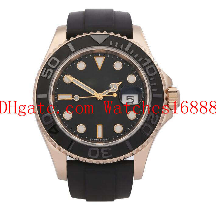 Men's Sport Wrist Watches Black Rubber V5 Version BP Maker 40mm 116655 Oysterflex 18k Rose Gold Asia 2813 Movement Automatic Mens Watch With Box Papers
Men's Sport Wrist Watches Black Rubber V5 Version BP Maker 40mm 116655 Oysterflex 18k Rose Gold Asia 2813 Movement Automatic Mens Watch With Box Papers