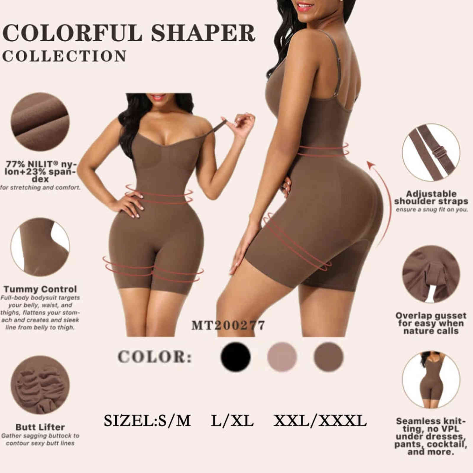 Seamless Women fajas Bodysuit Slimming Waist Trainer Butt Lifter Push Up Corset Slim Shapewear Catsuit Body Shaper Underwear 211112