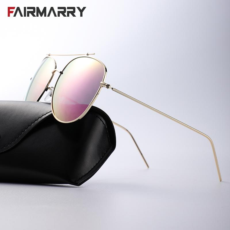 Sunglasses Fairmarry Pilot Polarized For Women Double-beam Wrap Sun Glasses Unisex Elegant Pink Coated Lens Eyewear
Sunglasses Fairmarry Pilot Polarized For Women Double-beam Wrap Sun Glasses Unisex Elegant Pink Coated Lens Eyewear