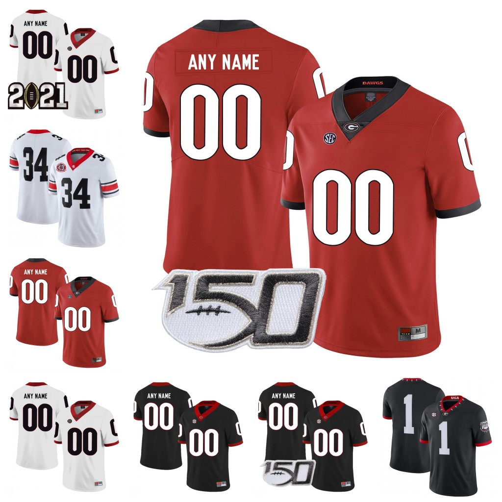 Custom Georgia Bulldogs Football 2020 UGA 40TH 100TH Blankenship Fromm Swift George Pickens Stetson Bennett IV Zamir White JT Daniels Jersey
Custom Georgia Bulldogs Football 2020 UGA 40TH 100TH Blankenship Fromm Swift George Pickens Stetson Bennett IV Zamir White JT Daniels Jersey