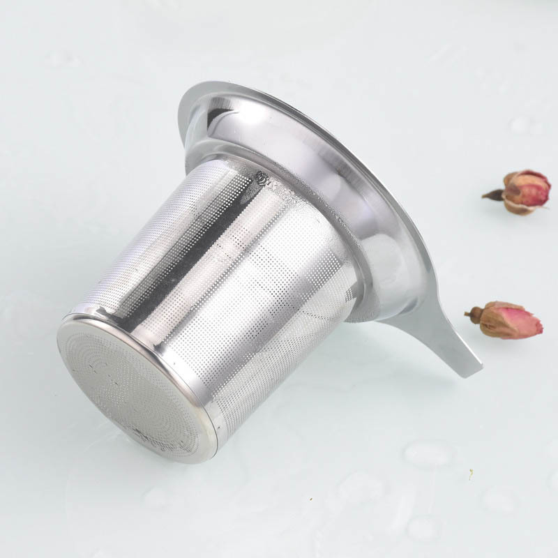 Reusable Tea Strainer Loose Tea Leaf Spice Filter Tea Infuser Stainless Steel Teapot Accessories Fine Mesh Drinkware