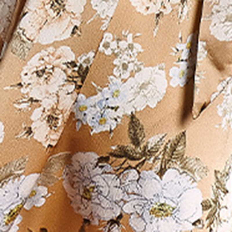 Bohemian floral Print long Dresses Women Summer Cross V-neck Sashes Mid-Calf Dress Lady short Sleeve chiffon Female 210524