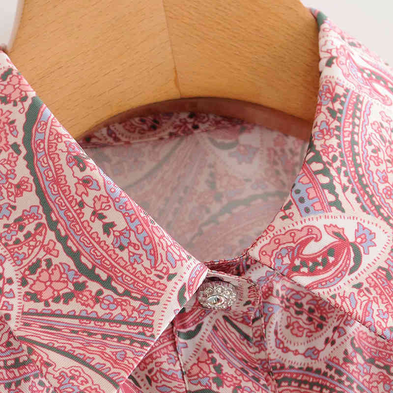 Fashion Floral Print Mini Shirt Dress Ruffled Long Sleeve Vintage Party Dress Ladies Loose Casual Chic Dresses Vestidos 210414