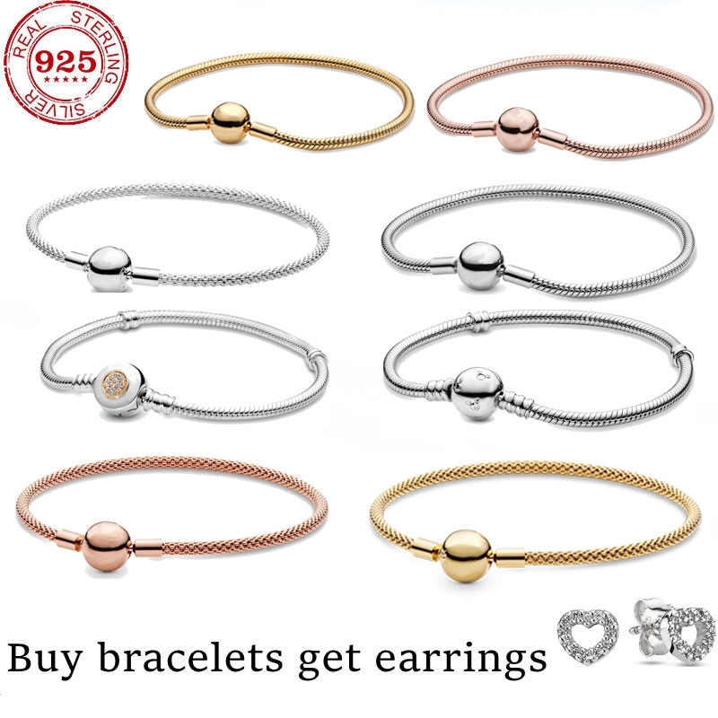 100% luxury 925 Sterling Silver pan Bracelet for Women Fit Original Design Charms Bangle DIY high quality Jewelry
100% luxury 925 Sterling Silver pan Bracelet for Women Fit Original Design Charms Bangle DIY high quality Jewelry
