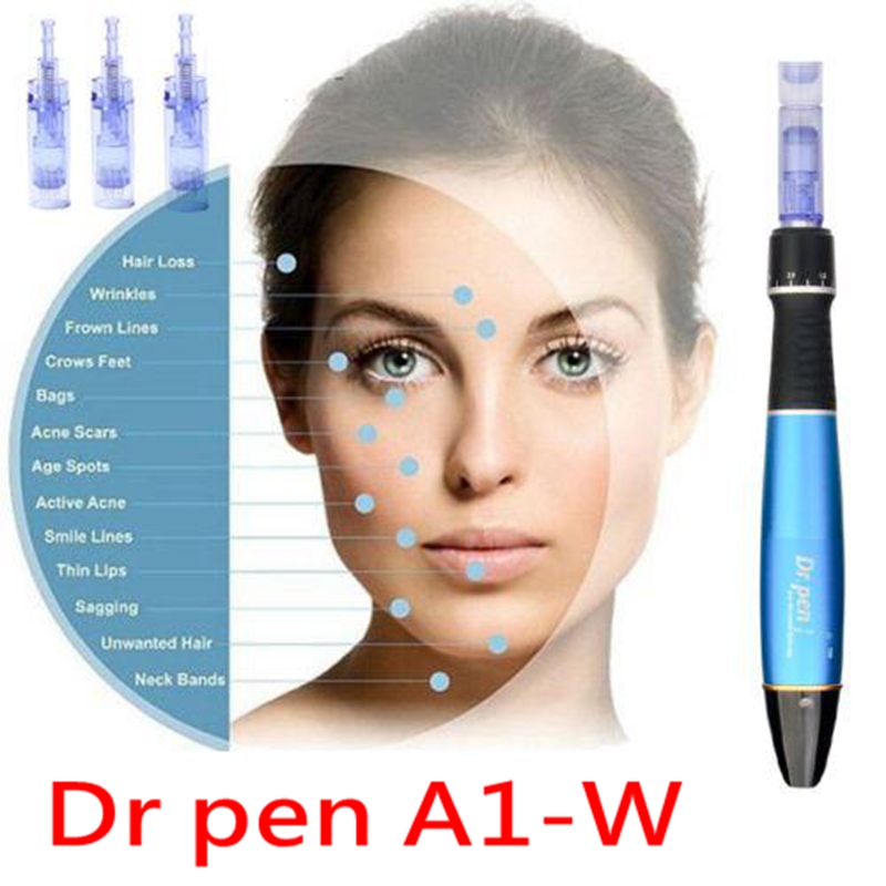 2021 Rechargeable Dr. Pen Derma Roller A1-W Auto Microneedle Anti-aging Adjustable Needle Length 0.25mm-3.0mm Electric Stamp with 12pcs Needles
2021 Rechargeable Dr. Pen Derma Roller A1-W Auto Microneedle Anti-aging Adjustable Needle Length 0.25mm-3.0mm Electric Stamp with 12pcs Needles