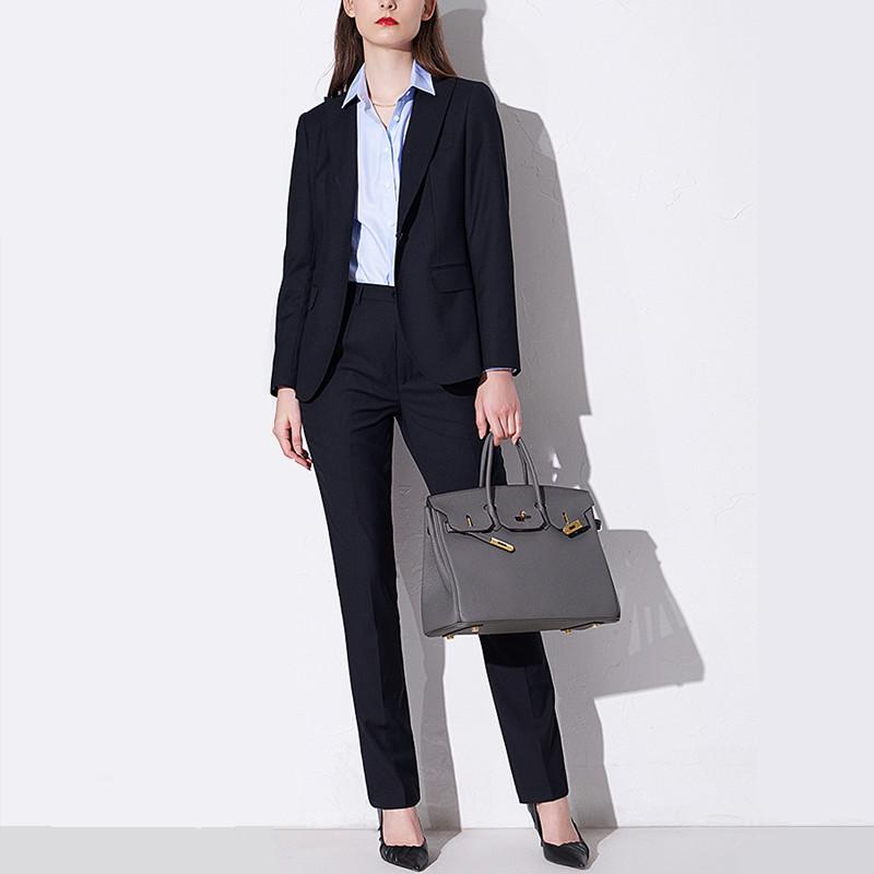 Women' Two Piece Pants Formal Pant Suits For Women 2 Blazer Set Office Lady Business Work Uniforms Autumn Winter Fashion Jacket Suit Female, Black
Women' Two Piece Pants Formal Pant Suits For Women 2 Blazer Set Office Lady Business Work Uniforms Autumn Winter Fashion Jacket Suit Female, Black