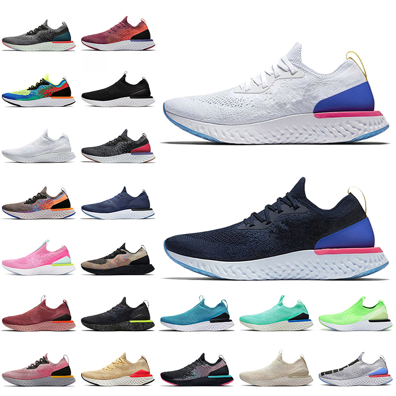 Classic Epic React Fly Knit V1 V2 Women Mens Running Shoes South Beach Club Gold Lacesless Triple White Black Blue Trainers Sneakers, #36 navy blue 40-45
Classic Epic React Fly Knit V1 V2 Women Mens Running Shoes South Beach Club Gold Lacesless Triple White Black Blue Trainers Sneakers, #36 navy blue 40-45