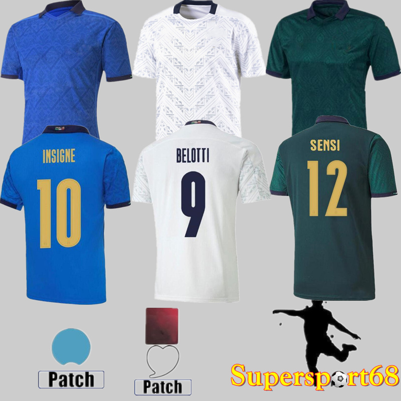 20 21 soccer jerseys Italy INSIGNE football shirt set SENSI BONUCCI Azzurri IMMOBILE men BELOTTI BARELLA kids CHIESA kit uniforms Player Ver, Black;yellow 
20 21 soccer jerseys Italy INSIGNE football shirt set SENSI BONUCCI Azzurri IMMOBILE men BELOTTI BARELLA kids CHIESA kit uniforms Player Ver, Black;yellow
