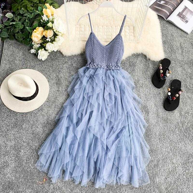 LY VAREY LIN Women Tulle Dress Summer Mesh Beach High Waist Hem Asymmetrical Pleated Slim Pink Black es 210526, Yellow
LY VAREY LIN Women Tulle Dress Summer Mesh Beach High Waist Hem Asymmetrical Pleated Slim Pink Black es 210526, Yellow