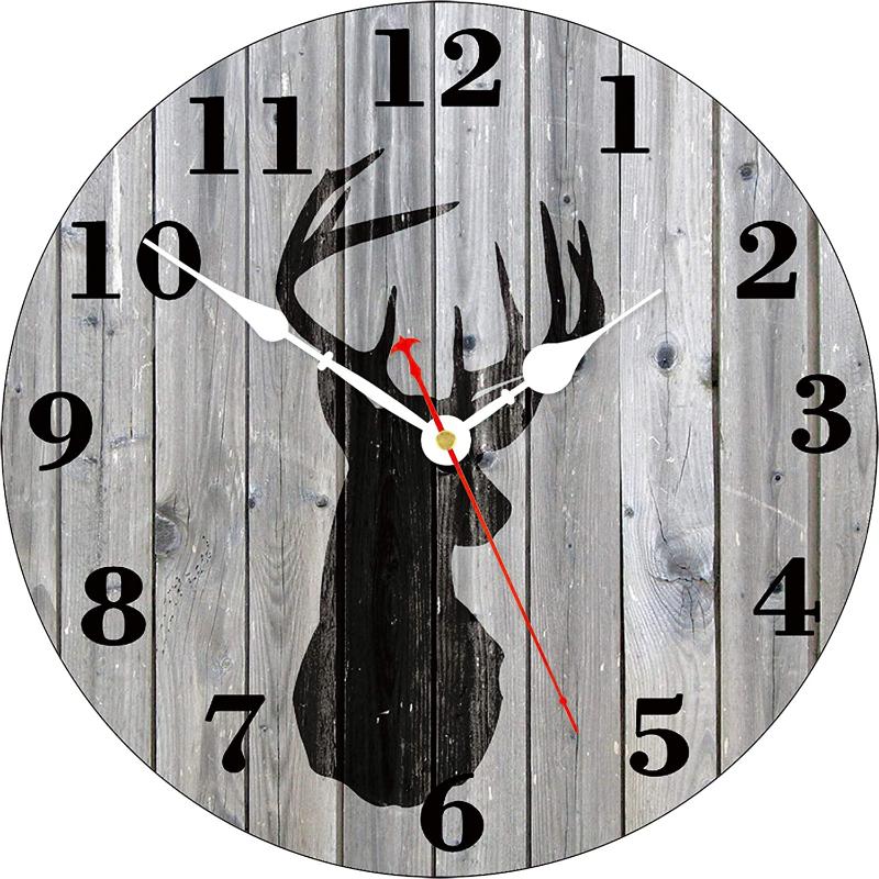 Wall Clocks Retro Deer Pattern Wooden Silent Non Ticking Flat Wood Clock Easy To Read Decorative For Kitchen Bedroom
Wall Clocks Retro Deer Pattern Wooden Silent Non Ticking Flat Wood Clock Easy To Read Decorative For Kitchen Bedroom