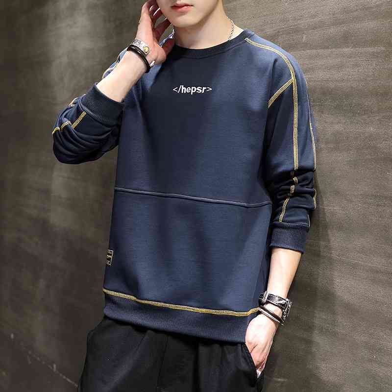 New guard 2021 spring men's long sleeve T-shirt Korean ins student Pullover Top Men's wear, Khaki
New guard 2021 spring men's long sleeve T-shirt Korean ins student Pullover Top Men's wear, Khaki