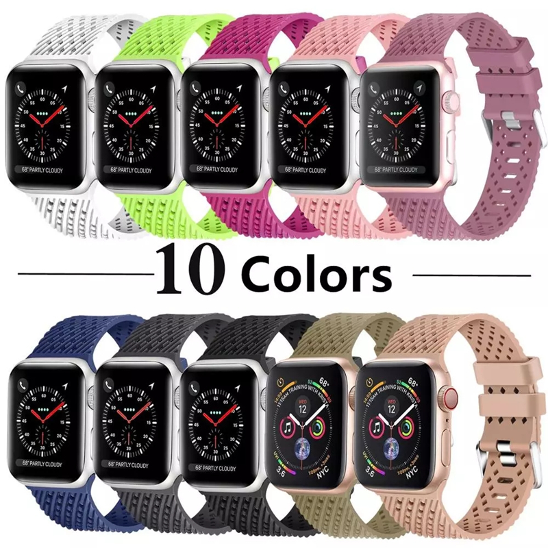 Strap For Apple Watch Band 44mm 40mm 42mm 38mm Silicone Correa 3D Texture Belt Watchband Bracelet iwatch SE 7 6 5 4 3
Strap For Apple Watch Band 44mm 40mm 42mm 38mm Silicone Correa 3D Texture Belt Watchband Bracelet iwatch SE 7 6 5 4 3