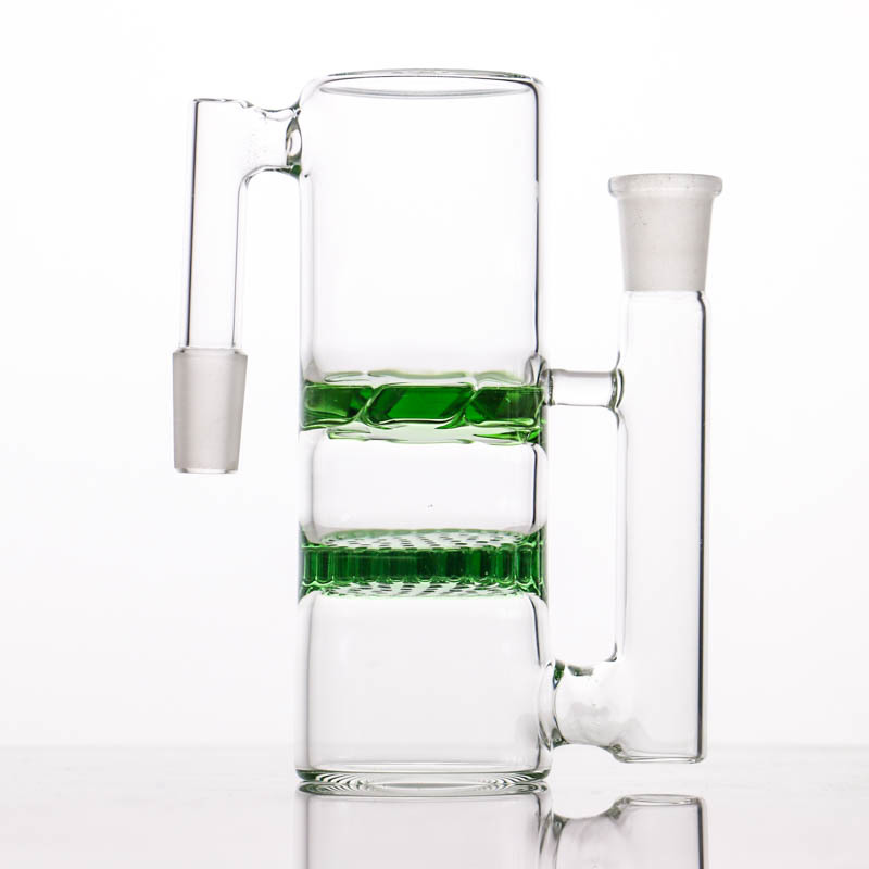 Hookahs Thick Glass ashcatcher high quality honeycomb and turbine 14-14 18-18 ash catcher for bong water pipes
Hookahs Thick Glass ashcatcher high quality honeycomb and turbine 14-14 18-18 ash catcher for bong water pipes