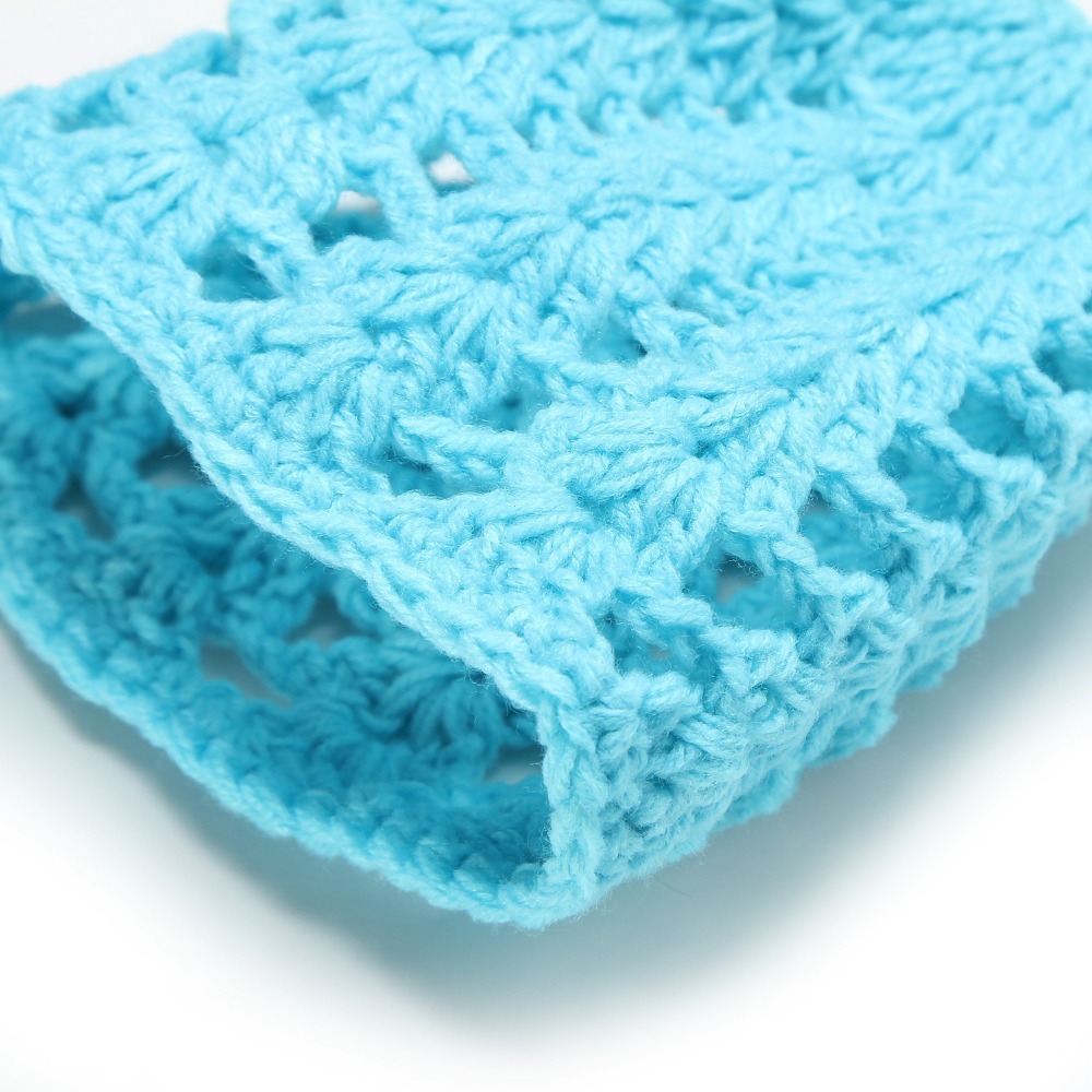 Wool Newborn Clothes Mermaid Costumes Photo Props Baby Receiving Blankets Crochet Infant Sleepsack Baby Swaddling accessories 210413bj