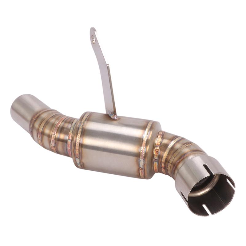 Motorcycle Exhaust System Escape Mid Connect Pipe Middle Link Tube Stainless Steel Replace Catalyst For CFMOTO CLX-700 2021-2022
Motorcycle Exhaust System Escape Mid Connect Pipe Middle Link Tube Stainless Steel Replace Catalyst For CFMOTO CLX-700 2021-2022