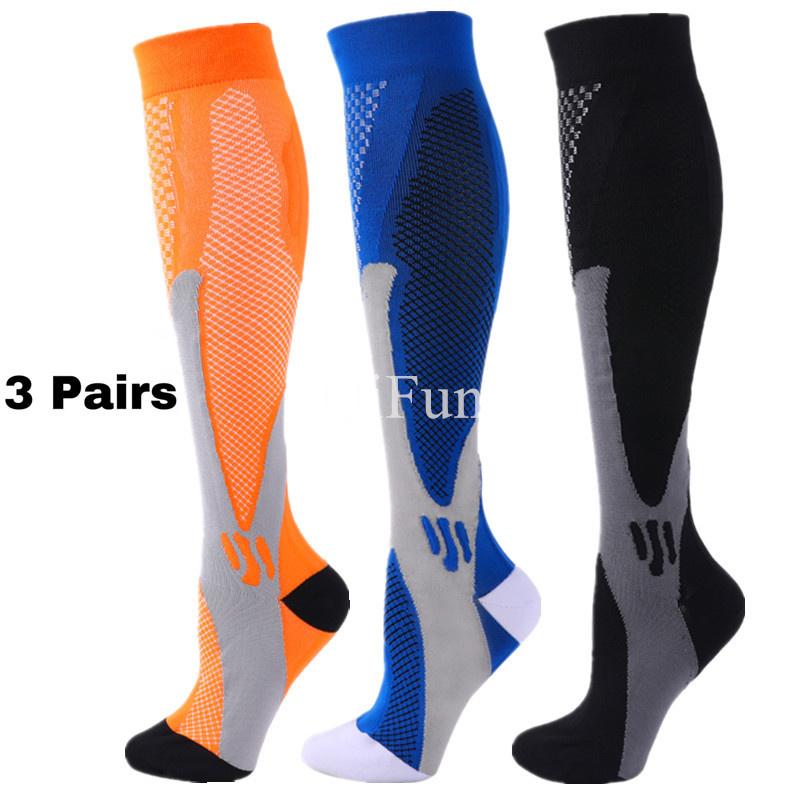 Men's Socks 3 Pairs/Set Compression 20-30mmhg Cycling Men Women For Running Marathon Varicose Veins Nursing, Black
Men's Socks 3 Pairs/Set Compression 20-30mmhg Cycling Men Women For Running Marathon Varicose Veins Nursing, Black