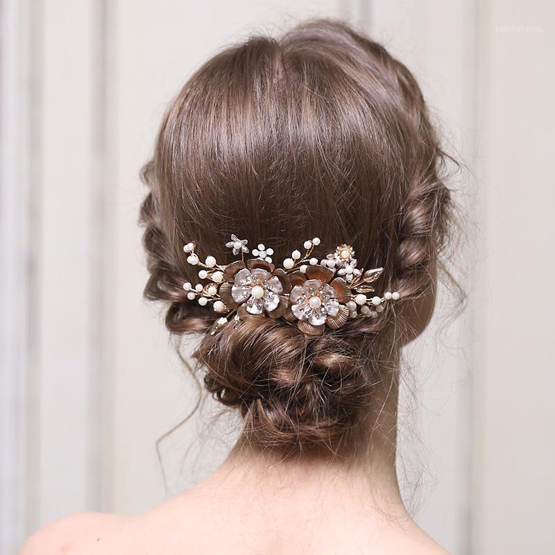 Vintage Flower Piece Pearl Tiara Hair Comb Bride Wedding Head Yarn Accessories For Women 2022. Clips & Barrettes, Golden;silver
Vintage Flower Piece Pearl Tiara Hair Comb Bride Wedding Head Yarn Accessories For Women 2022. Clips & Barrettes, Golden;silver