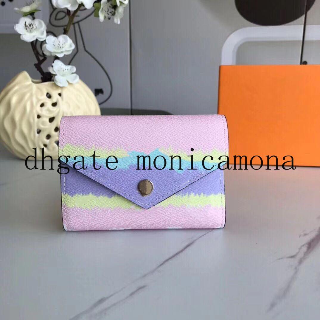 Fresh Designer Wallet With Gift Box Women's Summer Escale Victorine Wallet Shibori Tie Dye Envelope Style Small Wallets Fashion Purse, Blue
Fresh Designer Wallet With Gift Box Women's Summer Escale Victorine Wallet Shibori Tie Dye Envelope Style Small Wallets Fashion Purse, Blue