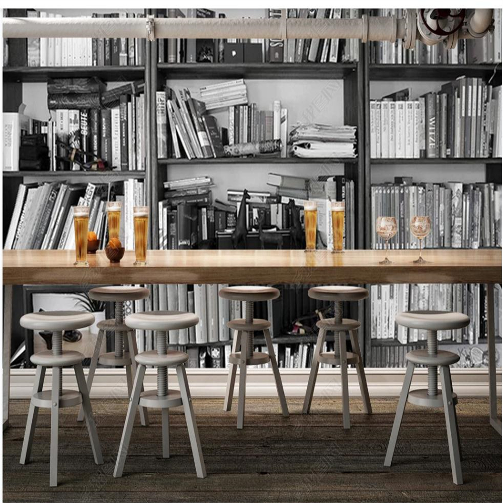 European style 3d murals wallpaper for living room 3D three-dimensional bookcase retro nostalgic TV background wall mural, Grey
European style 3d murals wallpaper for living room 3D three-dimensional bookcase retro nostalgic TV background wall mural, Grey