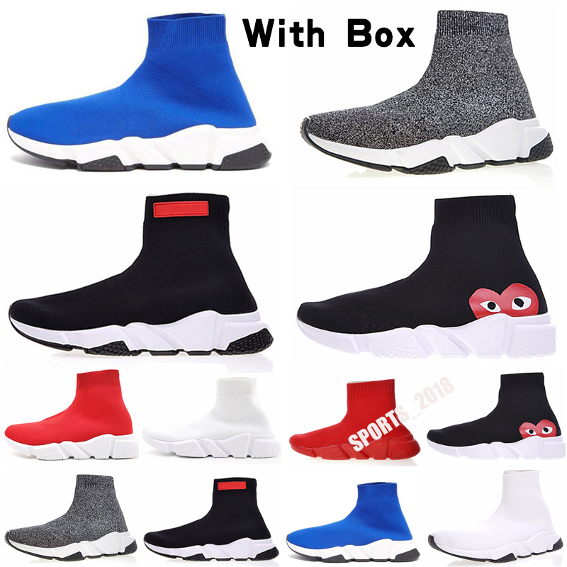 Top designer men women speed trainer shoes sock boots socks mens trainers boot fashion casual balck red sneakers with box, Without box
Top designer men women speed trainer shoes sock boots socks mens trainers boot fashion casual balck red sneakers with box, Without box