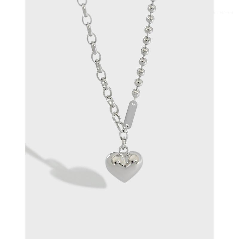 Chains Simple Design Love Bead Chain S925 Sterling Silver Necklace For Women 
Chains Simple Design Love Bead Chain S925 Sterling Silver Necklace For Women