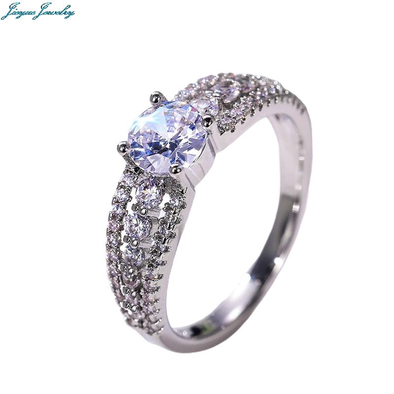 Wedding Rings 3 Rows Design Women Engagement Dazzling Cubic Zirconia Delicate Anniversary Love Gift Statement, Slivery;golden
Wedding Rings 3 Rows Design Women Engagement Dazzling Cubic Zirconia Delicate Anniversary Love Gift Statement, Slivery;golden