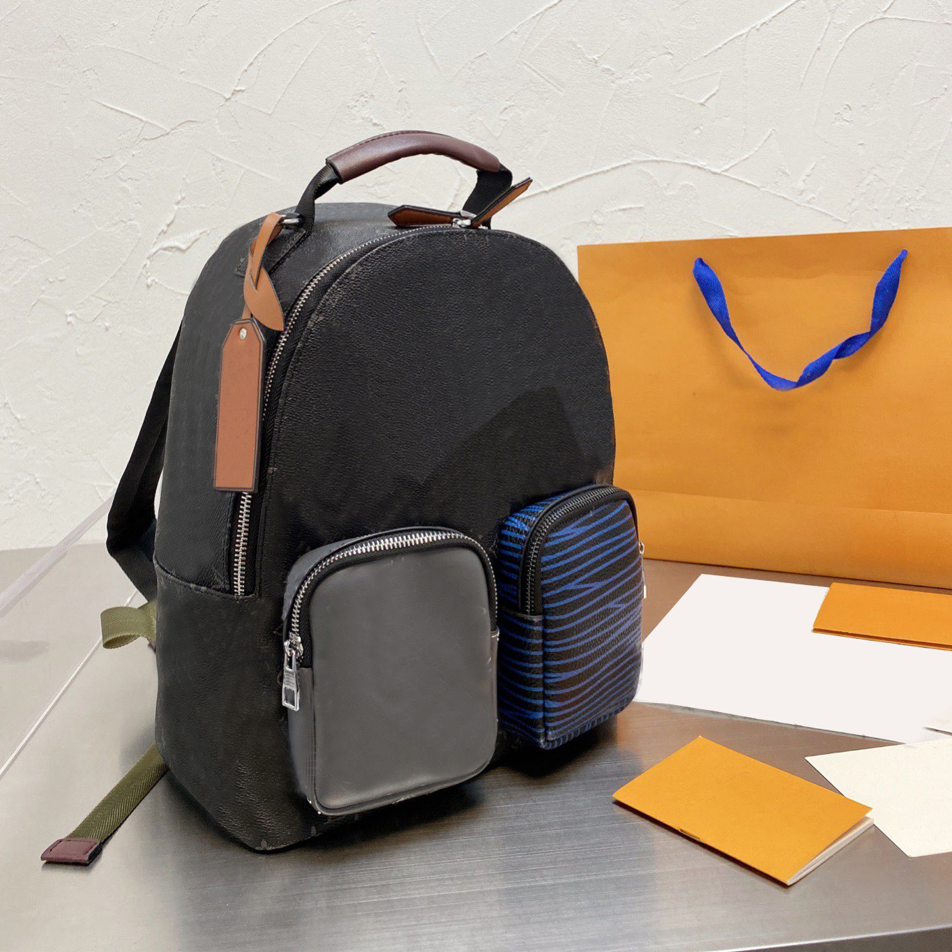Women Backpack Mens School Bag Luxurys Designers Backpacks Fashion Brand Multi Pocke Bags Patchwork Handbags Purses High Quality 21052103XS, Extra cost
Women Backpack Mens School Bag Luxurys Designers Backpacks Fashion Brand Multi Pocke Bags Patchwork Handbags Purses High Quality 21052103XS, Extra cost