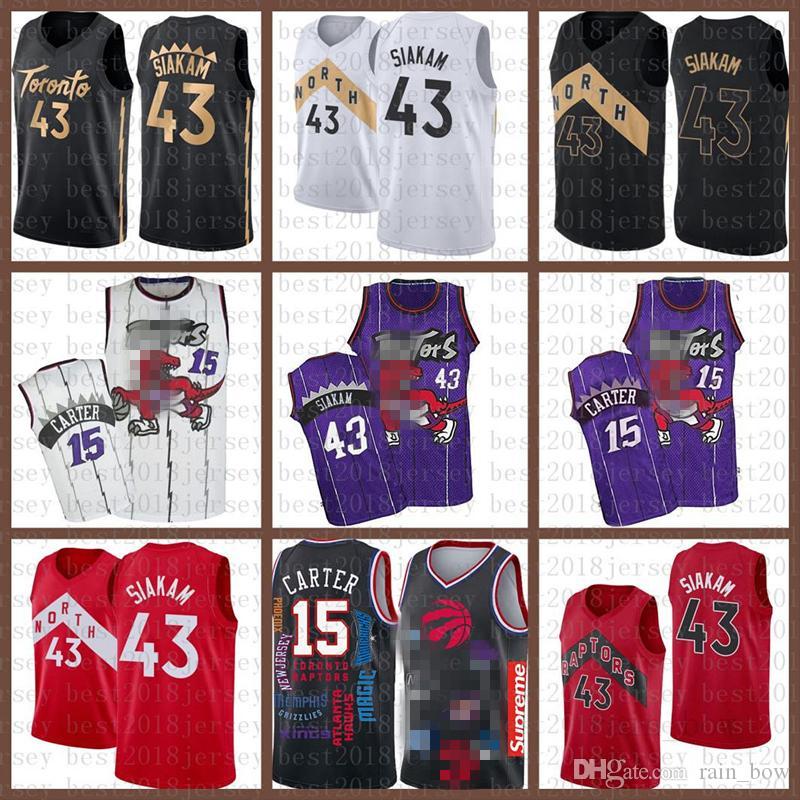 2021 New Basketball Jersey TorontoRaptorsMens Vince 15 Carter Pascal 43 Siakam Kyle 7 Lowry Tracy 1 McGrady Marcus 21 Camby Grey, Black;red
2021 New Basketball Jersey TorontoRaptorsMens Vince 15 Carter Pascal 43 Siakam Kyle 7 Lowry Tracy 1 McGrady Marcus 21 Camby Grey, Black;red
