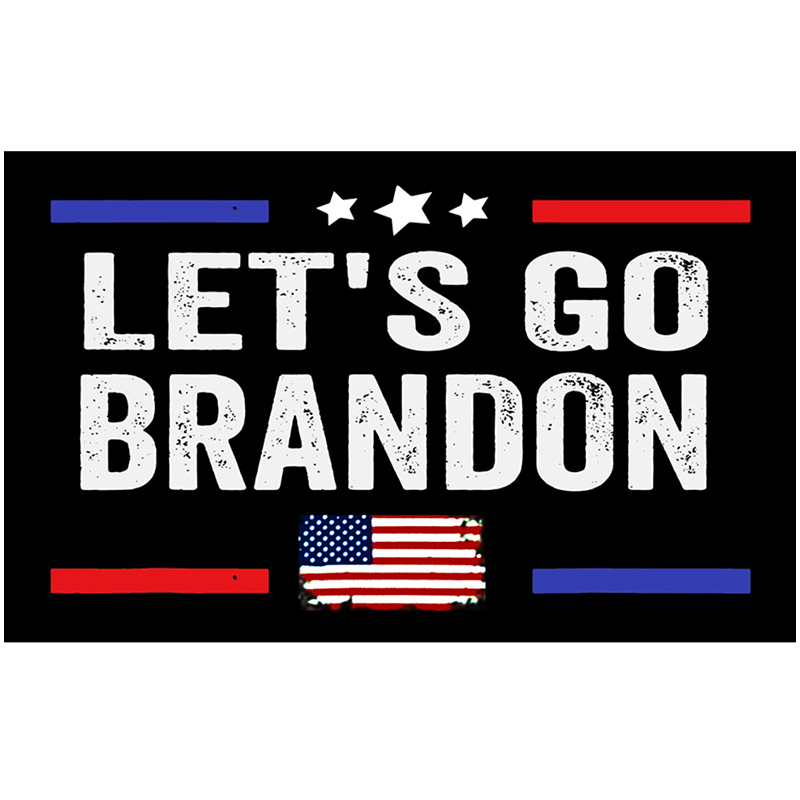 3x5 ft Let's Go Brandon Flags Trump Flag 2024 President Election 90*150cm Support Customize
3x5 ft Let's Go Brandon Flags Trump Flag 2024 President Election 90*150cm Support Customize