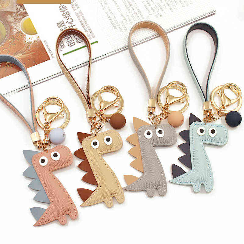 Cute Cartoon Animal Plush Toy Keychain Backpack Bag Keychain Bear Elephant Raccoon Monkey Shark Dinosaur Lion Omelette Cute Gift H1126