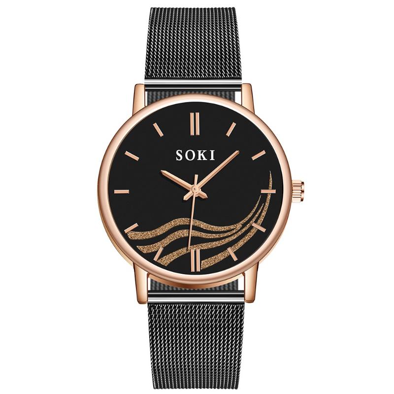 Wristwatches Wild Style Womens Watches Rose Gold Sliver Mesh Belt Ladies Watch Simple Dial Wristwatch Couple Clock Relogio Feminino Luxo *A
Wristwatches Wild Style Womens Watches Rose Gold Sliver Mesh Belt Ladies Watch Simple Dial Wristwatch Couple Clock Relogio Feminino Luxo *A