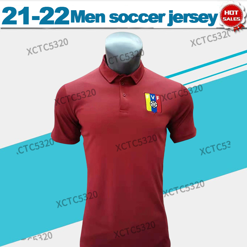 Venezuela soccer jersey 2022 home red Fans version nation football team adult shirt -2XL, No name no number
Venezuela soccer jersey 2022 home red Fans version nation football team adult shirt -2XL, No name no number