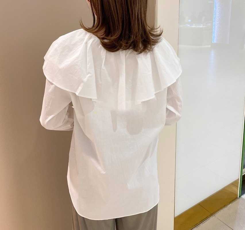 Chic Elegant Temperament Woman Shirts Sweet bow Turn-down Collar Blouses Sunmmer Solid All-match Simple Femme Blusas 210525