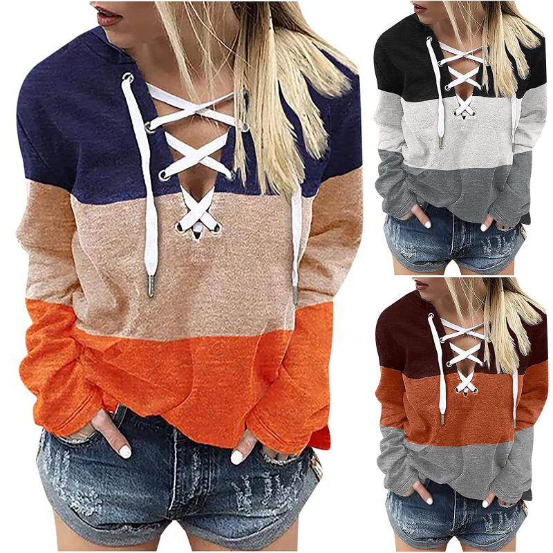 Women's Hoodies & Sweatshirts Tie Dye Lace Pullover For Women Long Sleeve Hooded V-neck Loose Sports Casual Fashion Sweatshirt Tops Female 2, Black
Women's Hoodies & Sweatshirts Tie Dye Lace Pullover For Women Long Sleeve Hooded V-neck Loose Sports Casual Fashion Sweatshirt Tops Female 2, Black
