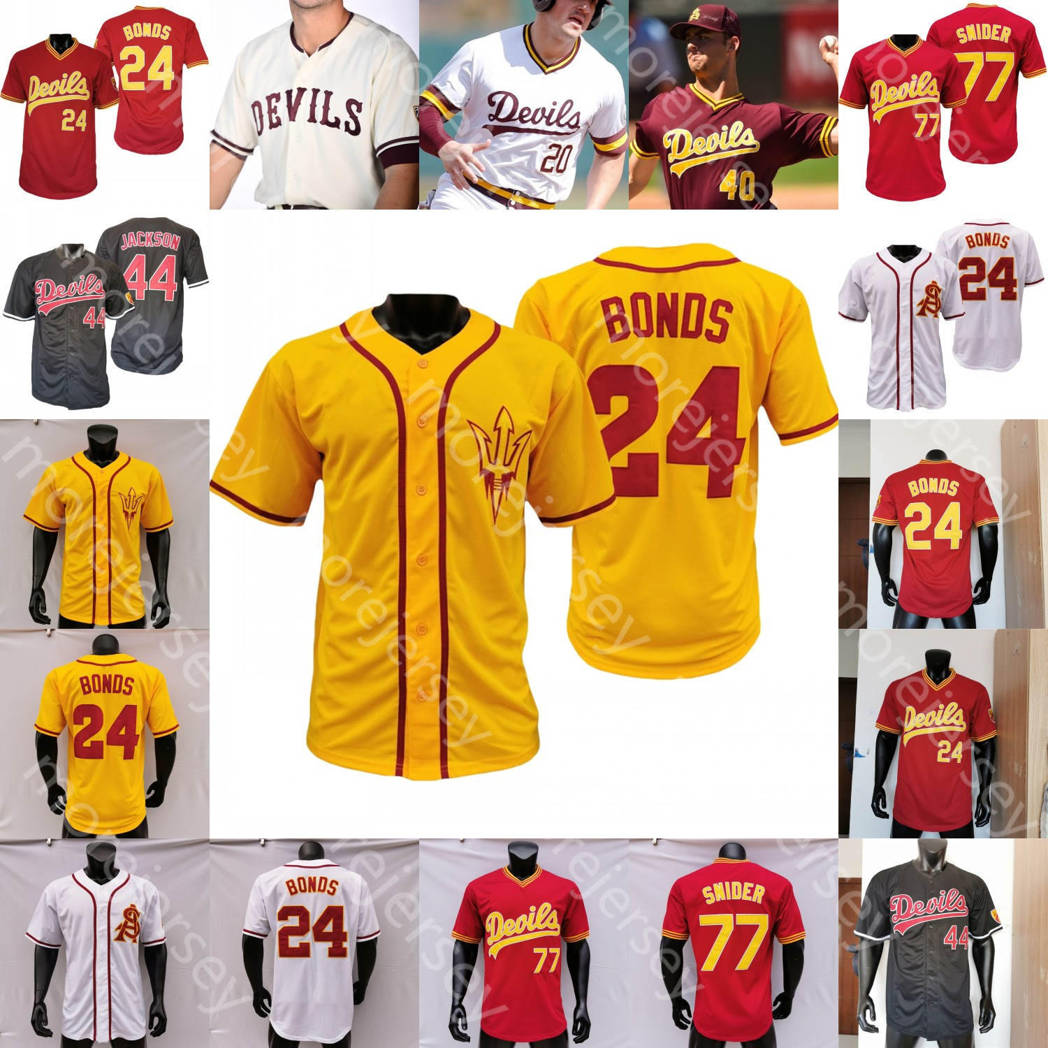 2021 New ASU Arizona State Baseball Jersey College Barry Bonds Reggie Jackson Reggie Jackson Torkelson Drew Swift Hauver Jump Cheema La Flam, Yellow
2021 New ASU Arizona State Baseball Jersey College Barry Bonds Reggie Jackson Reggie Jackson Torkelson Drew Swift Hauver Jump Cheema La Flam, Yellow