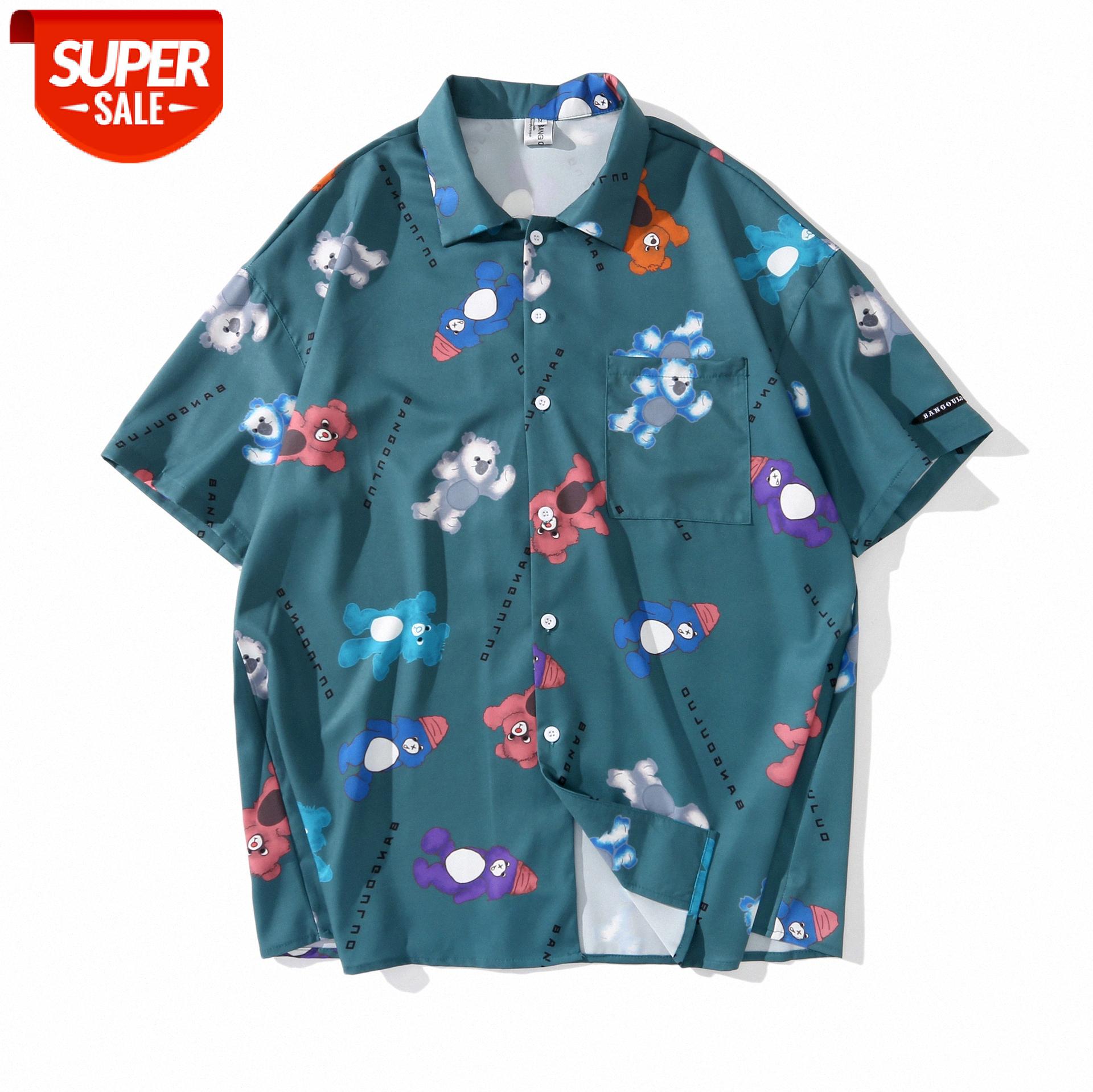 Japanese bear full print short-sleeved flower shirt male loose Weiyi casual drape hip-hop men and women short #dD84, White;black
Japanese bear full print short-sleeved flower shirt male loose Weiyi casual drape hip-hop men and women short #dD84, White;black