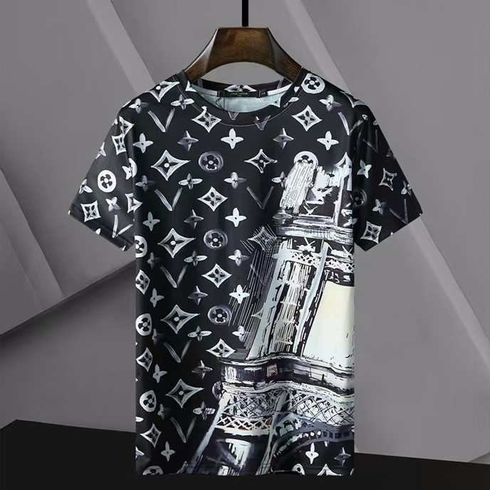 New Designer T Shirts Mens Clothing Brand Tops Tee Shirt Fashion Summer Tide Braned Letters Printed Luxury Men Shirt Clothing black White, White;black
New Designer T Shirts Mens Clothing Brand Tops Tee Shirt Fashion Summer Tide Braned Letters Printed Luxury Men Shirt Clothing black White, White;black