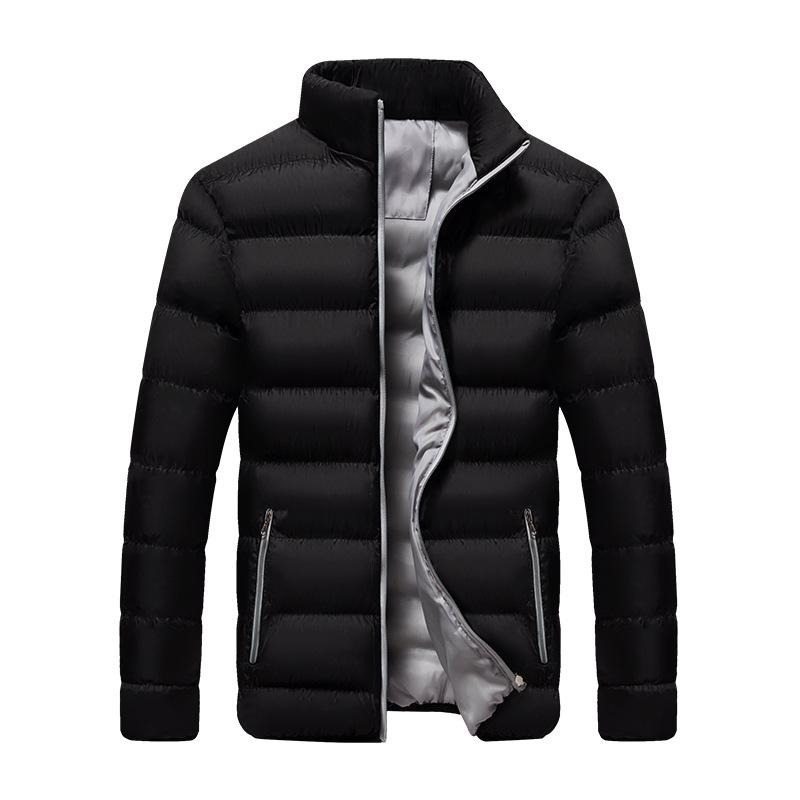 Men's Down & Parkas New Winter Men Autumn Ultra-thin Warm Outwear Brand Slim-fit Solid Color Short Coat Stand Collar Cotton Coats Casua, Black
Men's Down & Parkas New Winter Men Autumn Ultra-thin Warm Outwear Brand Slim-fit Solid Color Short Coat Stand Collar Cotton Coats Casua, Black