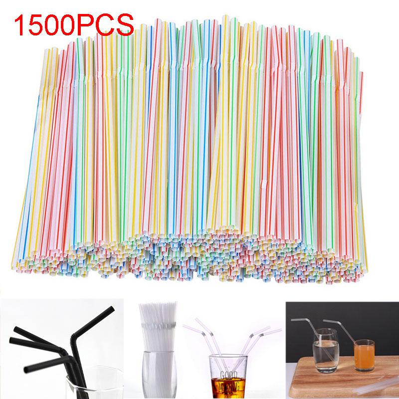 Drinking Straws 1500pcs Colorful Black White Flexible Disposable Plastic Curved Events Party Bar Drink Rainbow Straw 8 Inch Long
Drinking Straws 1500pcs Colorful Black White Flexible Disposable Plastic Curved Events Party Bar Drink Rainbow Straw 8 Inch Long