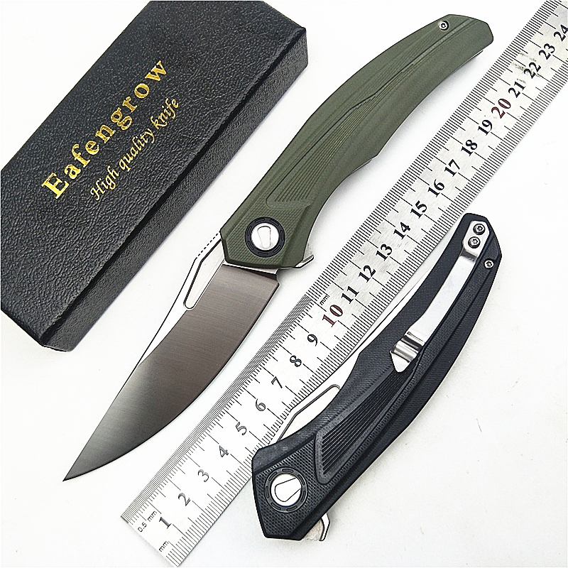 Sitivien ST104 EDC Pocket Folding Knife D2 Blade G10 Handle Flipper Ball Bearing Utility Outdoor Camping Hunting Fishing Knives
Sitivien ST104 EDC Pocket Folding Knife D2 Blade G10 Handle Flipper Ball Bearing Utility Outdoor Camping Hunting Fishing Knives