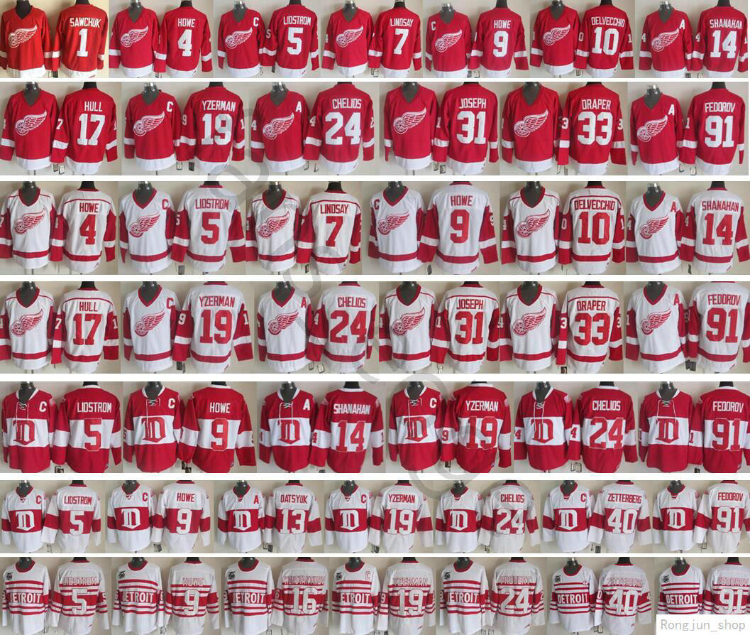Detroit Red Wings Winter Classic #19 Steve Yzerman 91 Sergei Fedorov 7 Ted Lindsay 10 Alex Delvecchio 71 Larkin Men Ice Hockey Jersey, Blue
Detroit Red Wings Winter Classic #19 Steve Yzerman 91 Sergei Fedorov 7 Ted Lindsay 10 Alex Delvecchio 71 Larkin Men Ice Hockey Jersey, Blue