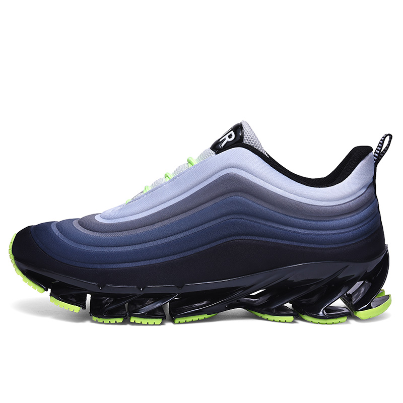 Top Fashion Outdoors Women Mens Running Shoes Black White Grey Volt Blue Red Jogging Sports Trainers Sneakers Big Size 39-46 Code: 100-2108