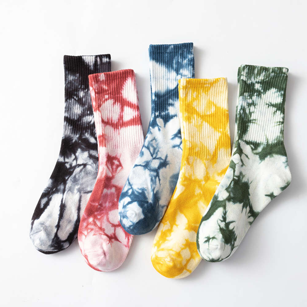 Tie dyed socks children Street skateboarding couple personality medium long sports trendy man, Black
Tie dyed socks children Street skateboarding couple personality medium long sports trendy man, Black