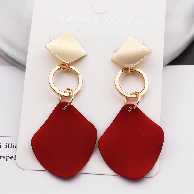 Dangle & Chandelier Fashion Statement Earrings Green White Red Geometric Drop For Women Punk Metal Earring Trendy Jewelry Elegant, Silver
Dangle & Chandelier Fashion Statement Earrings Green White Red Geometric Drop For Women Punk Metal Earring Trendy Jewelry Elegant, Silver