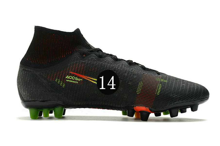 2021 boots Mercurial Superfly VIII Elite AG Black/Cyber/Off Noir men/women/kids soccer shoes Assassin 14 Generation Knitted High Top youth GS football shoe
2021 boots Mercurial Superfly VIII Elite AG Black/Cyber/Off Noir men/women/kids soccer shoes Assassin 14 Generation Knitted High Top youth GS football shoe